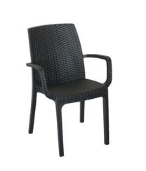 Lauko kėdė Bica Indiana, pilka sp., 59 cm x 57 cm x 86 cm
