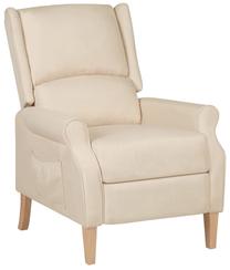 Krėslas VLX Reclining 329267, kreminė sp., 90.5 cm x 74 cm x 101.5 cm