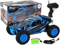 Rc visureigis Lean Toys Rally Racing Desert Truck, 1:24, mėlyna sp.