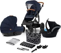Universalus vežimėlis KinderKraft Prime 3in1, mėlyna sp.