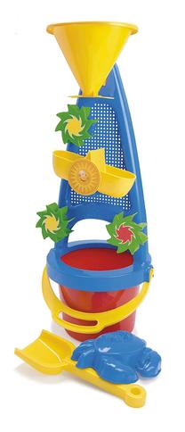 Набор игрушек для песочницы Dantoy Sand And Water Wheel Set, синий цв./желтый цв.