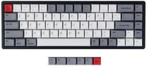Klaviatūros dangtelis Keychron K6 PBT Retro Mac (XDA profile) Keycap set, balta sp./pilka sp.