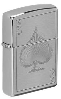 Šķiltava Zippo Lighter 49418, sudraba krās.