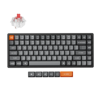 Belaidė žaidimų klaviatūra Keychron K2 Max Wireless K2M-J1 Keychron Super Red, Anglų (US), juoda sp.