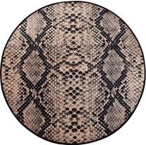 Vonios grindų kilimėlis Foutastic Snake 359CHL1440, įvairių spalvų, 100 cm x 100 cm, Ø 100 cm