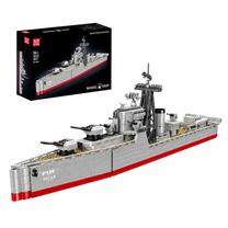 Konstruktorius Mould King Battle Class Destroyer 10133, 1815 vnt., pilka sp.