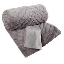 Pledas Kate K190-05, sidabro, 150 cm x 200 cm