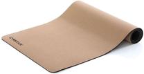 Fitnesa un jogas paklājs Gymstick Training Mat Cork 61039, melns krās./bēša krās., 170 cm x 60 cm x 0.4 cm