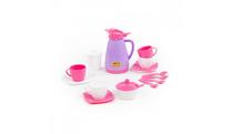 Rotaļu virtuves piederumi Wader-Polesie Coffee Set, rozā krās.