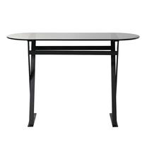 Konsoles galds Miloo Chelsea, melna krās., 120 cm x 48 cm x 80 cm