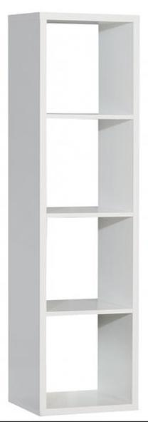 Pastatoma lentyna Forte Mauro MXXR411-120, balta sp., 141.8 cm x 38.2 cm x 32.9 cm