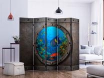 Širma Artgeist Submarine Window II PARAVENTTC1263, įvairių spalvų, 225 cm x 172 cm