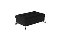Pufas Lorelle Sawana 14, juoda sp., 70 cm x 100 cm x 45 cm