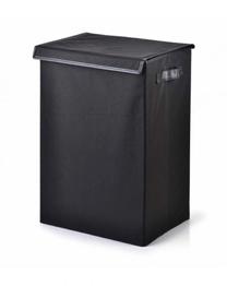Veļas kaste Bathlab Kado, 74 l, melna krās., 30 cm x 41 cm x 60 cm