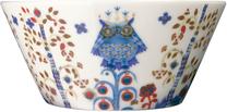 Maza bļoda Iittala, caurspīdīga krās./balta krās.