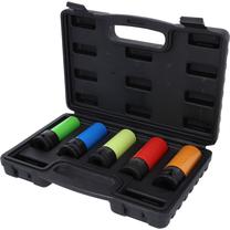 Smūginių galvučių komplektas KsTools 515.0870, 15 - 22 mm, 1/2"