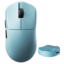 Bezvadu spēļu pele Scyrox V6 Wireless SCYROX-V6-BLUE, 2.4ghz wireless / usb, gaiši zila krās.