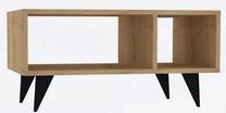 Kavos staliukas Kalune Design Clara, medžio sp., 50 cm x 80 cm x 40 cm