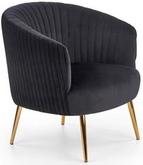 Krėslas Crown, juoda sp., 78 cm x 72 cm x 80 cm