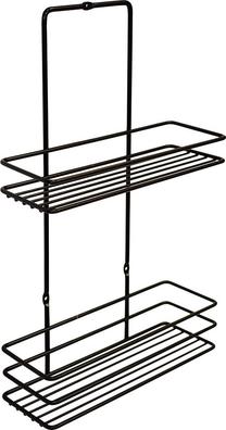 Padėklas voniai Sepio 2p 10POLLAZ2PBLA, 8 cm, 23 cm x 37 cm