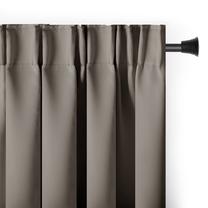 Blackout aizkars Restilo Pleat Blackout, smilškrāsas, 140 cm x 270 cm