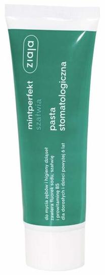 Dantų pasta Ziaja MintPerfekt Sage, mėtų skonio, 75 ml