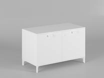 Spintelė Kalune Design HLM-CAB-A001297, balta sp., 80.1 cm x 40.9 cm x 50.4 cm