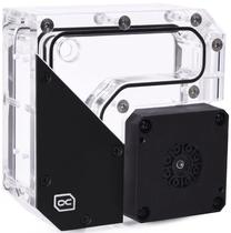 Rezervuaras Alphacool Rise Flat Reservoir DDC With DDC310 Pump, 0.250 l, 12 cm, skaidri sp.