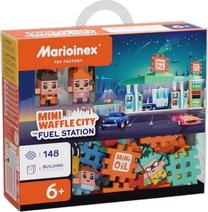 Konstruktorius Marioinex Mini Waffle City Fuel Station, 148 vnt., įvairių spalvų