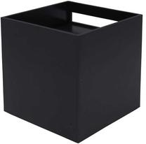 Sieninis lauko šviestuvas LED Line Lite Cube, 3W, LED, IP65, juoda sp., 10 cm x 10 cm