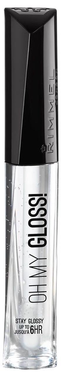 Lūpų blizgis Rimmel London Oh My Gloss!, 6.5 ml, 800 crystal clear