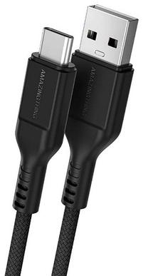 Kabelis Amazingthing CA913992, USB/USB-C, 110 cm, juoda sp.