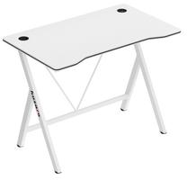 Arvutimängulaud Huzaro Hero 1.4, 100 cm x 50 cm, 75 cm, valge v.