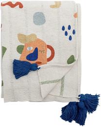 Pledas Bloomingville Mini Sylvie, įvairių spalvų, 130 cm x 160 cm