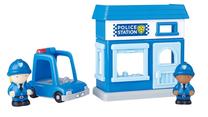 Komplekts PlayGo Police Force Station 9817, 4 gab., zila krās.