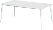 Stalas 4Living Basel, balta sp., 180 cm x 100 cm x 73 cm