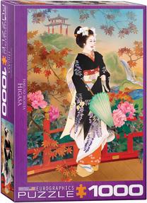 Dėlionė Eurographics Haruyo Morita: Higasa, 67.31 cm x 48.9 cm, 1000 vnt., įvairių spalvų