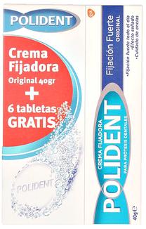 Dantų pastų rinkinys Polident Original Fixing Cream, 40 ml