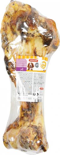 Лакомство для собак Zolux Dried Beef Bone, воловья кожа