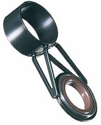 Žiedas žvejybai Jaxon Ceramic Ring 90008202, 1.5 cm, juoda sp., 5 vnt.