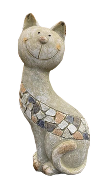 Sodo dekoracija "Katė" Besk, 10 cm x 11 cm x 23 cm, įvairių spalvų