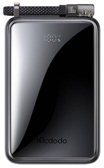 Lādētājs-akumulators (Power bank) Mcdodo MC-0561, 20000 mAh, 15 - 65 W, melna krās.