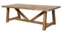Stalas Miloo Breeze, medžio sp., 250 cm x 100 cm x 75 cm