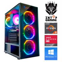 Stacionārs dators Intop Ryzen 5 5500, 1 TB, DDR4 16 GB, SSD 1 TB, Radeon RX 580 8 GB GDDR5, Windows 11 Home