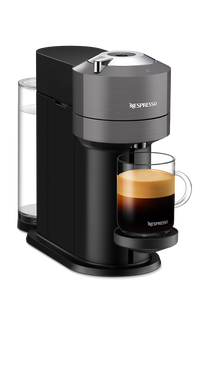 Kapsulu kafijas automāts Nespresso Vertuo Next Dark Grey, pelēka krās.