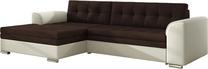 Kampinė sofa Conforti Sawana 16, Soft 33, ruda sp., kairinė, 165 x 275 cm x 78 cm