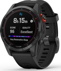 Viedais pulkstenis Garmin fēnix® 7S Solar, pelēka krās.