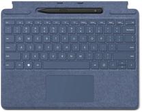 Tastatūra planšetdatoram Microsoft Surface Pro Surface Pro Signature Keyboard with Slim Pen 2, EN, zila krās.