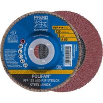 Шлифовальный диск Pferd P80 PFF Steelox, 125 мм x 22.23 мм