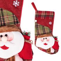 Kalėdinė kojinė, "Kalėdų senelis" Springos Santa Claus CA0309, įvairių spalvų